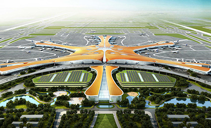 2019年的北京大興國際機場項目